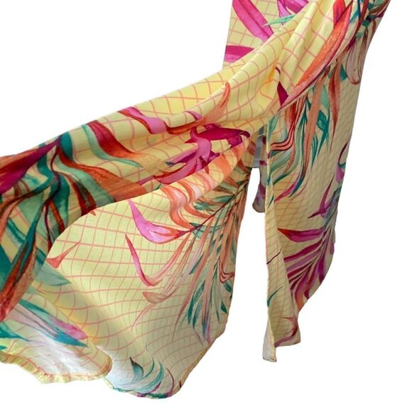 Bluesteel Floral Print Summer Boho Dress Midi/ Maxi Length in Size Medium - Picture 8 of 9